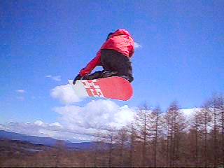 今期最後のスノーボード ｉｎ ホーム鹿澤ハイランド(2003.04.21)